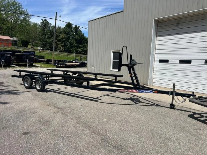 2017 Mid-America PT22T/13 Bunk Style Pontoon Trailer (22' Boats)