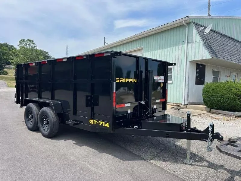 2026 Griffin Trailers GT-714T TA5 High Side Dump Trailer (7X14)