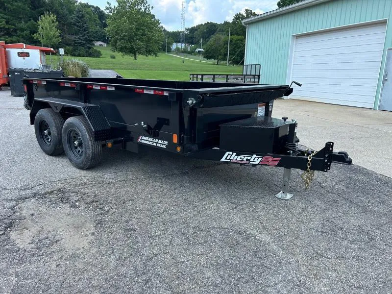 2024 Liberty Trailers 6'x12' TA3 Dump Trailer