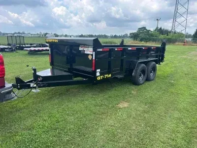 2026 Griffin Trailers GT-714 TA5 Dump Trailer (7X14)