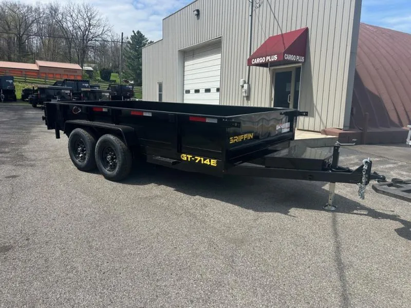 2026 Griffin Trailers GT-714E TA5 (7'x14' Econo) Dump Trailer