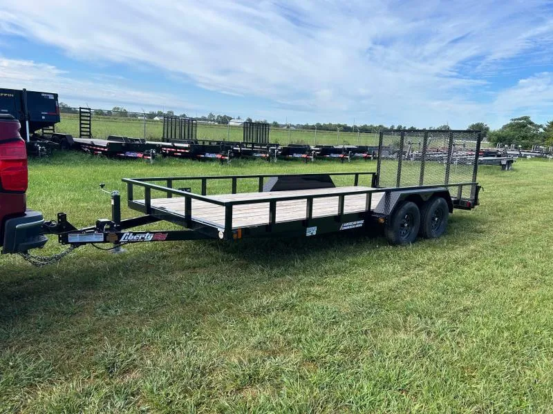 2024 Liberty Trailers 7'X18' TA2 Landscape Trailer