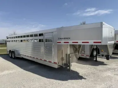 2027 EBY Maverick 30'X6'11"X6'7", (2) 8K Axles,17.5 Aluminu