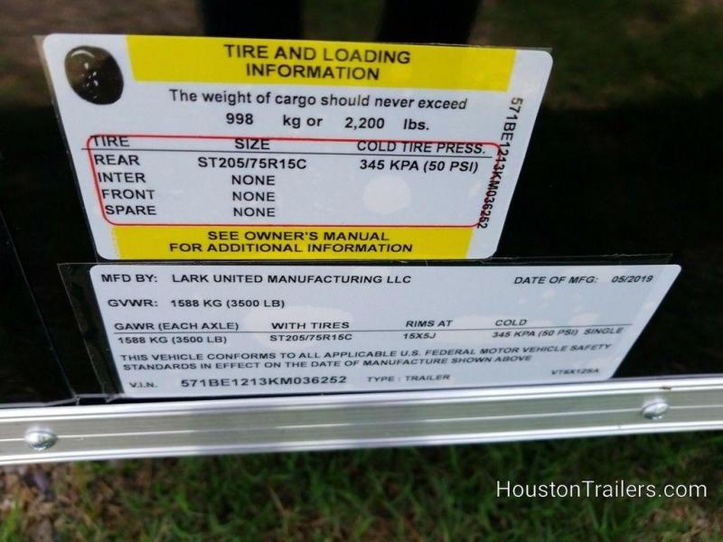 new Cargo (Enclosed) Trailers Lark  for sale, in Beasley, TX Thumbnail 9