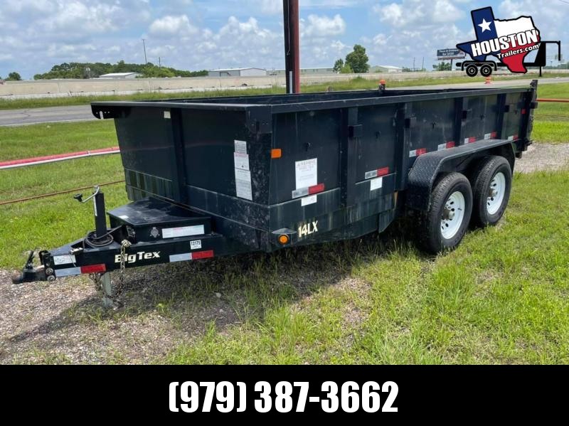RENTAL: 2015 Big Tex 14' x 7' Hydraulic Dump 14k Dump Trailer RENTAL: 2015 Big Tex 14' x 7' Hydraulic Dump 14k Dump Trailer
