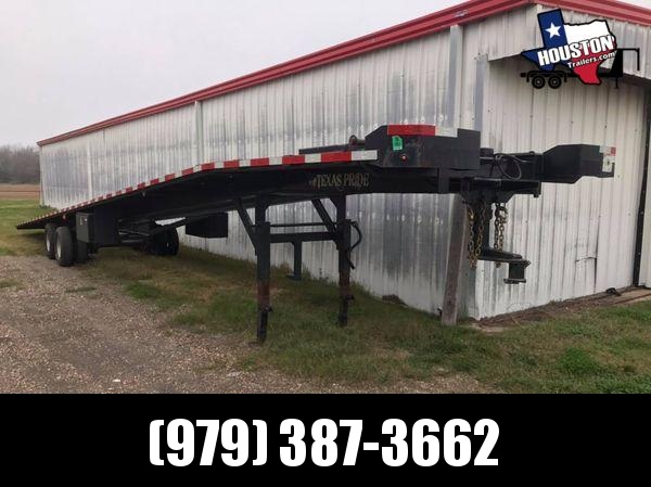2018 Texas Pride Trailers 47' Three Car Wedge Car / Racing Trailer 2018 Texas Pride Trailers 47' Three Car Wedge Car / Racing Trailer