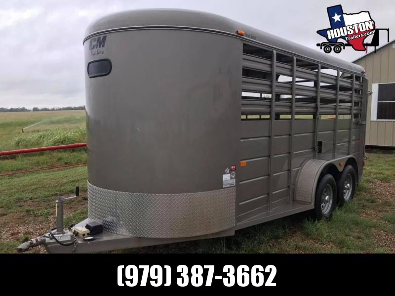 RENTAL: 2016 CM 16' Stocker 7k Livestock Trailer RENTAL: 2016 CM 16' Stocker 7k Livestock Trailer
