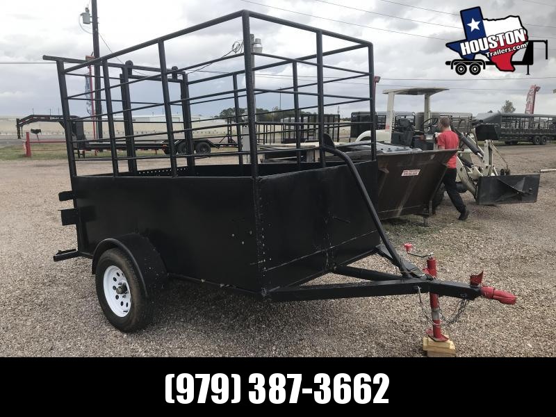 1990 Homemade 8' x 5' BP Livestock 3k Livestock Trailer 1990 Homemade 8' x 5' BP Livestock 3k Livestock Trailer