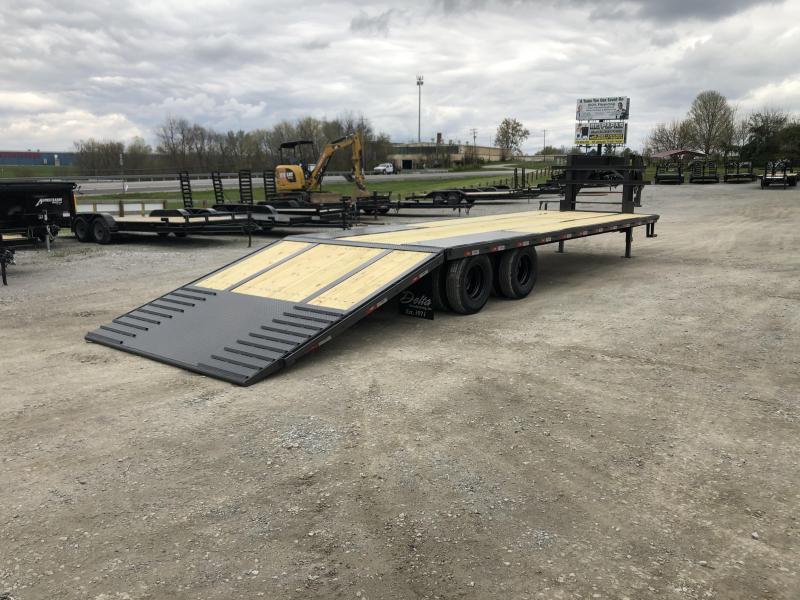 2022 Delta Manufacturing 102X32FT HYDRAULIC DOVE TAIL Equipment Trailer 2022 Delta Manufacturing 102X32FT HYDRAULIC DOVE TAIL Equipment Trailer