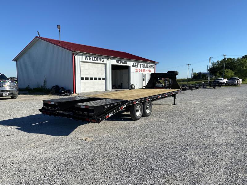 2022 20+5 14000 Gooseneck Equipment Trailer Trailer Dealer in Lebanon KY Equipment Flatbed