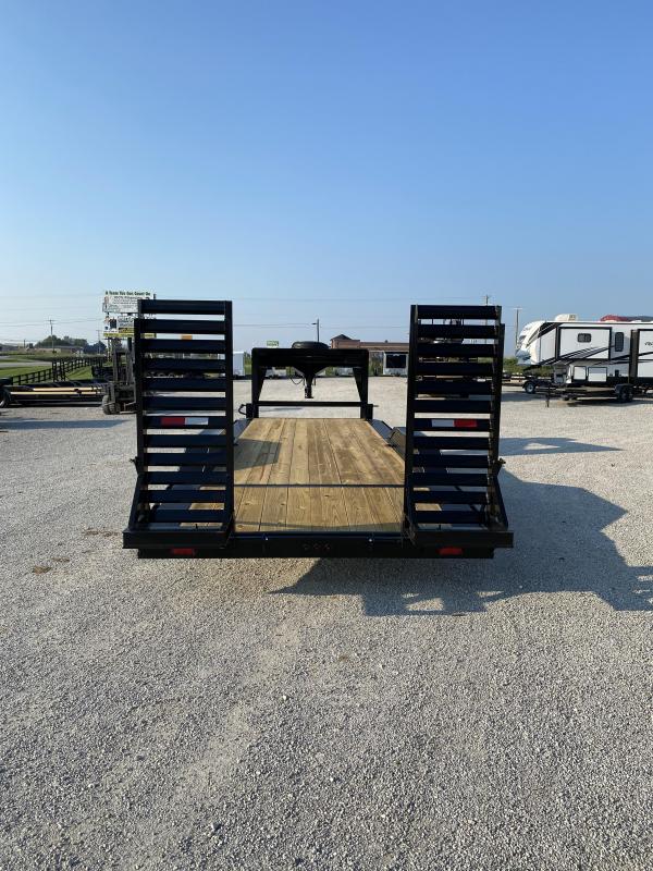 2023 102x24ft Drive Over Fender Gooseneck Equipment Trailer Trailer