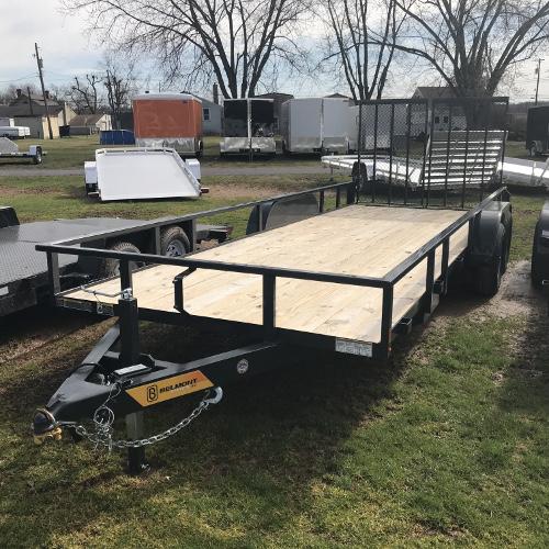 BELMONT - 82"x18' Tube Top Double Axle UT618TA-7K BELMONT - 82"x18' Tube Top Double Axle UT618TA-7K