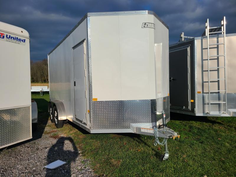 7X16 EZ Hauler Aluminum Enclosed Trailer 7 FT 1 INCH Interior Height