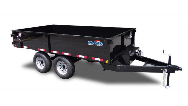 2021 Hawke 6X10 Deckover Dump 10000 LB GVW 2021 Hawke 6X10 Deckover Dump 10000 LB GVW