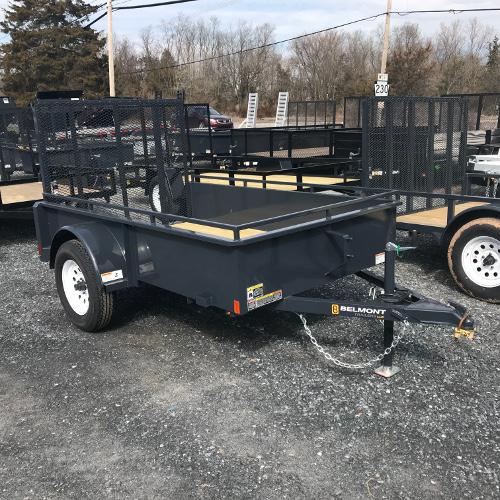 BELMONT - 5'x8' Solid Side Single Axle BELMONT - 5'x8' Solid Side Single Axle