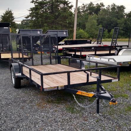 BELMONT - 6'x12' Tube Top Single Axle UT612TT BELMONT - 6'x12' Tube Top Single Axle UT612TT