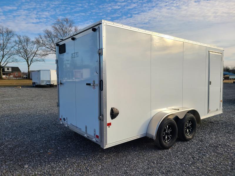 7X16 EZ Hauler Aluminum Enclosed Constrution Trailer 7X16 EZ Hauler Aluminum Enclosed Constrution Trailer