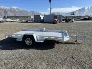 2026 Aluma 6.5x12 7712H Aluminum Tilt Utility Trailer