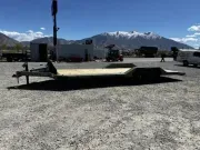2026 RawMaxx 8.5x24 SLX Stealth X Superwide Flatbed Equipment Car Hauler Trailer