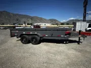2026 RawMaxx 7x16 GDX Heavy Duty Scissor Lift Dump Trailer