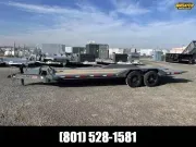 2026 RawMaxx 8.5x24 16k FYH Low Pro Full Tilt Equipment Car Hauler Trailer