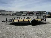 2026 RawMaxx 7x14 UTX Premium Channel Utility Trailer
