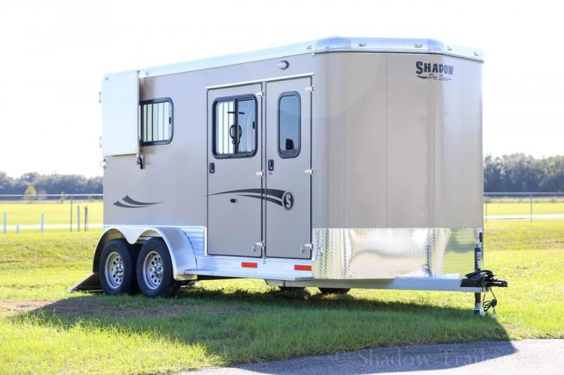 2021 Shadow PRO Series 2 Horse Straight Load Bumper Pull 2021 Shadow PRO Series 2 Horse Straight Load Bumper Pull