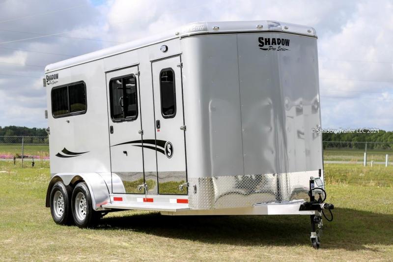 2021 Shadow Pro Series 2 Horse Trailer Straight Load Bumper Pull Shadow Trailer World Bumperpull And Lq Horse Trailers And Cargo Trailer Dealer Looking for horse, stock, car, motorcycle, atv, utility or specialty trailers, including luxury horse trailers.