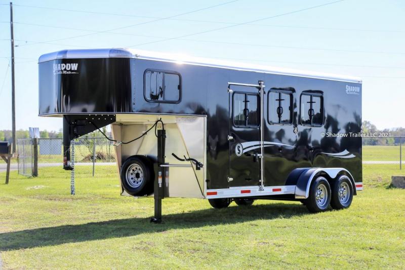 2021 Shadow Stablemate 3 Horse Slant Load Gooseneck w/ Escape Door 2021 Shadow Stablemate 3 Horse Slant Load Gooseneck w/ Escape Door