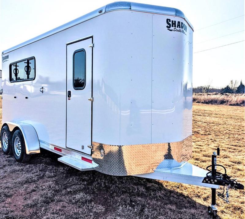 2021 Shadow Trailers 64170W-3SL-BP-E Horse Trailer 2021 Shadow Trailers 64170W-3SL-BP-E Horse Trailer