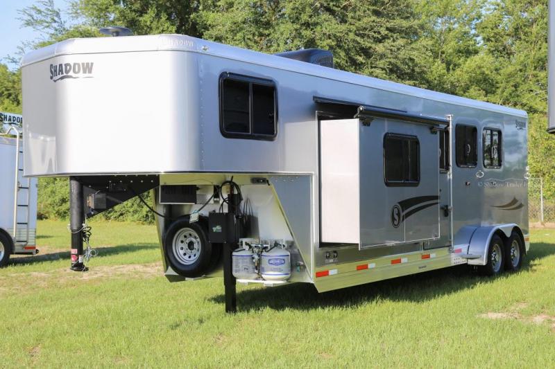 2020 Shadow Getaway 3 Horse Trailer Slant Load 9' Living Quarters 2020 Shadow Getaway 3 Horse Trailer Slant Load 9' Living Quarters