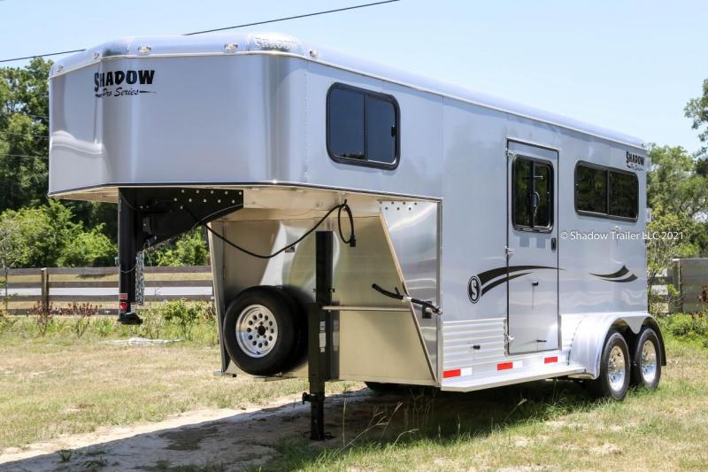 2021 Shadow Pro Series 2 Horse Straight Load Goose Neck 2021 Shadow Pro Series 2 Horse Straight Load Goose Neck