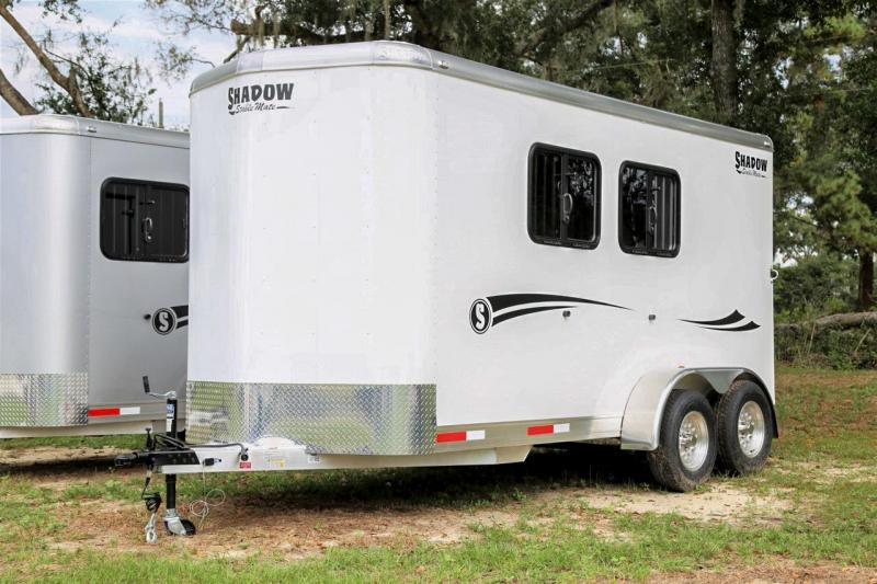 2021 Shadow Stablemate 2 Horse Slant Load Bumper Pull w/ Mid Tack 2021 Shadow Stablemate 2 Horse Slant Load Bumper Pull w/ Mid Tack