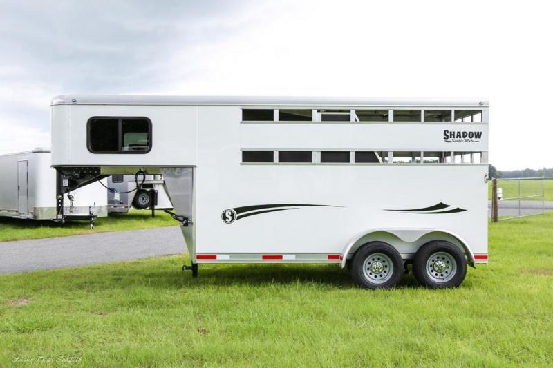 2019 Shadow Trailers 2H Slant Stock Livestock Trailer 2019 Shadow Trailers 2H Slant Stock Livestock Trailer