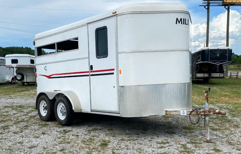 2007 Miley 2 Horse Trailer Slant Load Bumper Pull 2007 Miley 2 Horse Trailer Slant Load Bumper Pull