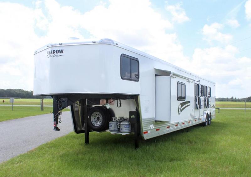 2021 Shadow PRO Series 4 Horse Trailer Slant Load Gooseneck w 16 6 Living Quarters 2021 Shadow PRO Series 4 Horse Trailer Slant Load Gooseneck w 16 6 Living Quarters