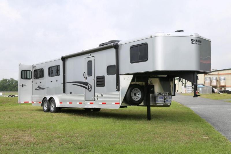 2020 Shadow PRO 4 Horse Trailer Slant Load with 10.6' Living Quarters 2020 Shadow PRO 4 Horse Trailer Slant Load with 10.6' Living Quarters