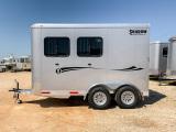 2020 Shadow Stock Combo 2 Horse Trailer Slant Load Bumper Pull SKU BP73169 2020 Shadow Stock Combo 2 Horse Trailer Slant Load Bumper Pull SKU BP73169