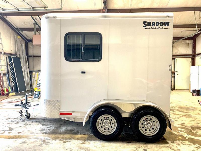 2020 Shadow Stablemate 1 Horse Trailer Slant Load Bumper Pull with Windows All Around SKU BP73233 2020 Shadow Stablemate 1 Horse Trailer Slant Load Bumper Pull with Windows All Around SKU BP73233