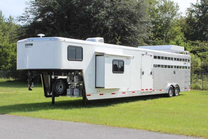 2021 Shadow Trailers Stock Combo Gooseneck Trailer MidTack w/ 10'6" Living Quarters 2021 Shadow Trailers Stock Combo Gooseneck Trailer MidTack w/ 10'6" Living Quarters