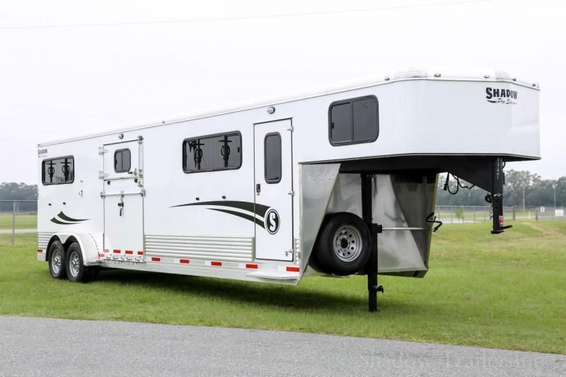 2021 Shadow Pro Head to Head 4 Horse Straight Load Gooseneck 2021 Shadow Pro Head to Head 4 Horse Straight Load Gooseneck