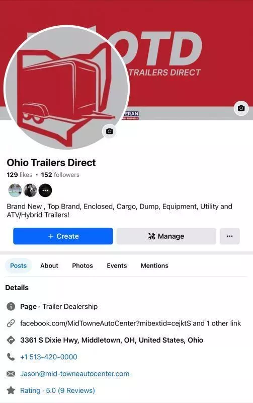 new Dump Trailers TOP HAT TRAILERS TOP HAT TRAILERS for sale, in Middletown, OH Thumbnail 3
