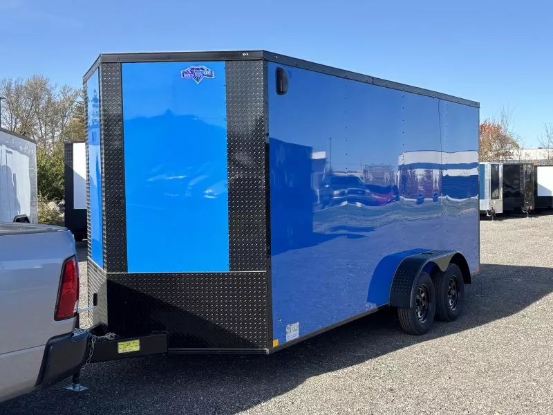 2026 Diamond Cargo 7' x 16' V Nose Tandem Axle Cargo / Enclosed Trailer