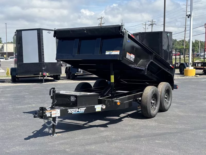 2026 Top Hat Trailers 5x10 BP DUMP Dump Trailer