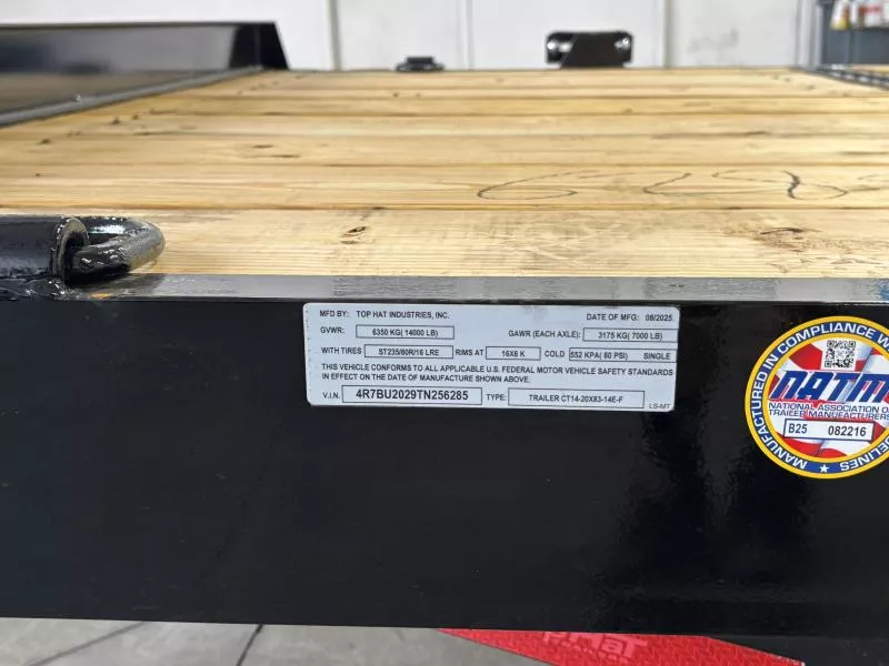 new Equipment / Flatbed Trailers Top Hat Trailers  for sale, in Middletown, OH Thumbnail 10