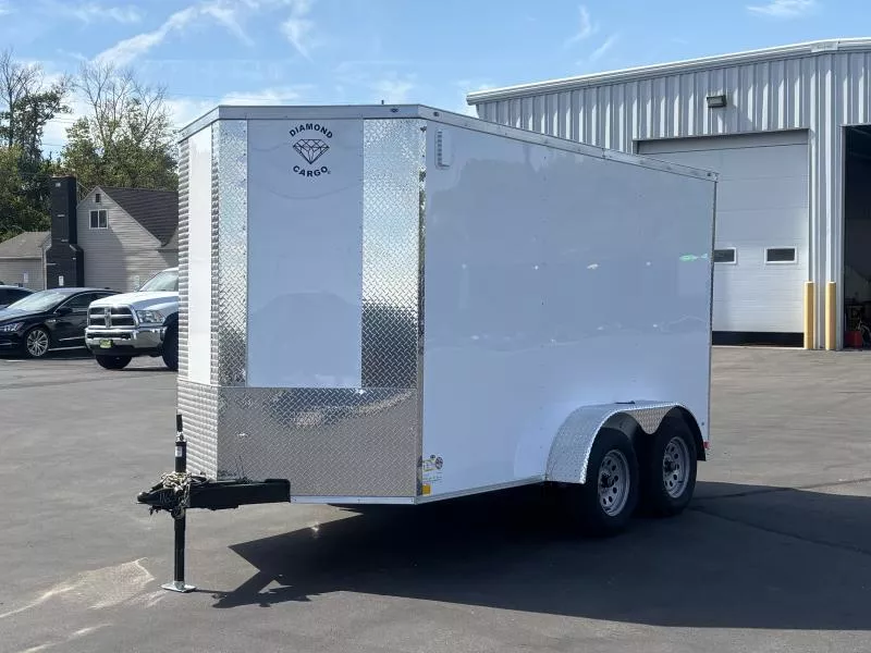 2026 Diamond Cargo 6 x 12 TA Enclosed Trailer/ 5YR WARRANTY Cargo / Enclosed Trailer
