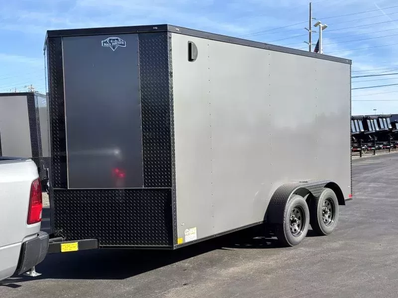 2026 Diamond Cargo 7' x 14' V Nose Tandem Axle Cargo / Enclosed Trailer