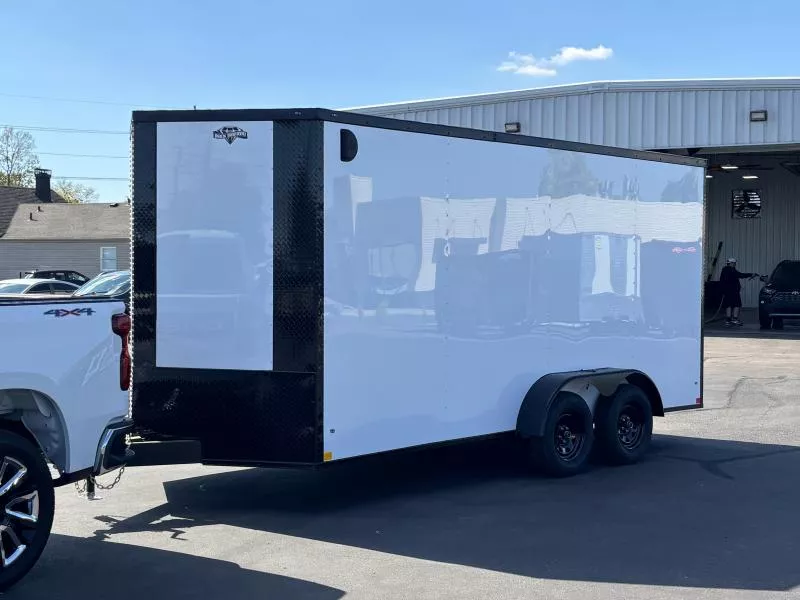 2026 Diamond Cargo 7' x 16' V Nose Tandem Axle Cargo / Enclosed Trailer