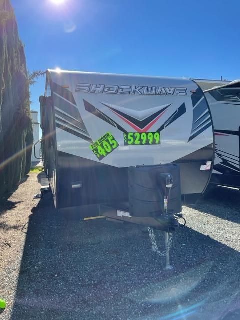 2022 Forest River Shockwave 25RQGMX Travel Trailer RV 2022 Forest River Shockwave 25RQGMX Travel Trailer RV