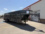 2027 Calico Trailers 24' X 6' X 6' 6 In Ranch King GN Stock Trailer 